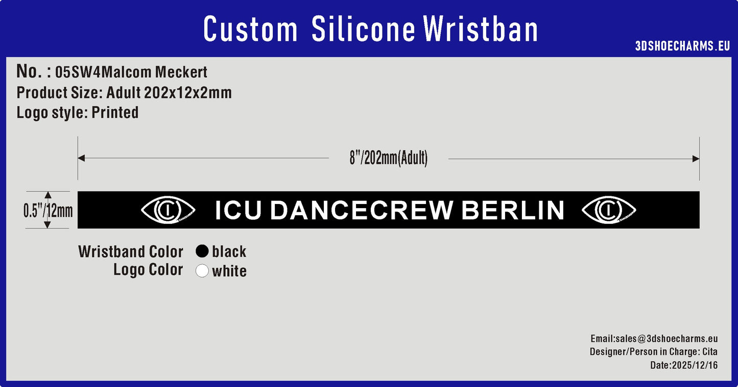 custom shoe charms and wristbans--05RC4Malcom Meckert