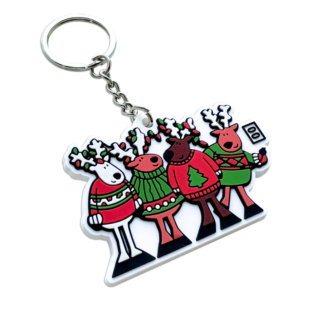 Custom 3D Rubber Keychains