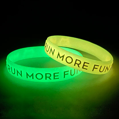 Custom NightGlow Silicone Wristbands