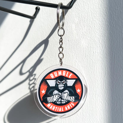 Custom Die-Cut Acrylic Keychain