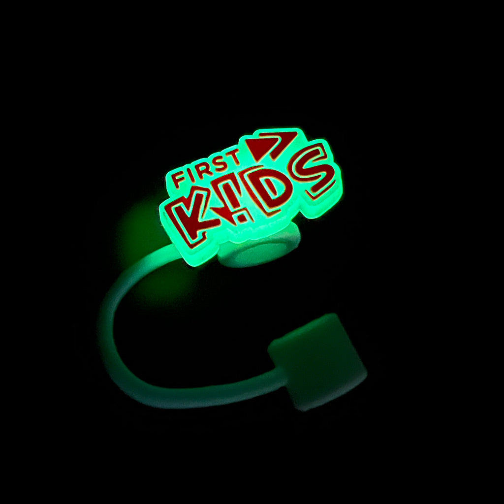 Custom Glow-in-the-Dark Straw Caps