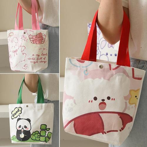 Custom Small Canvas Tote with Logo