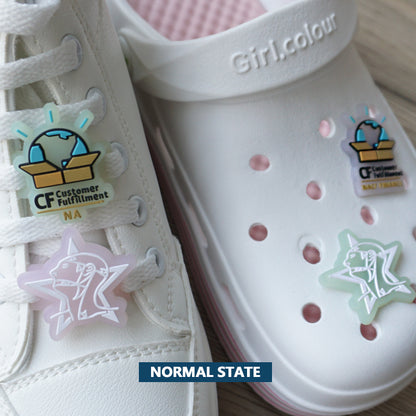 Custom UV-Reactive Versatile Shoe Charms