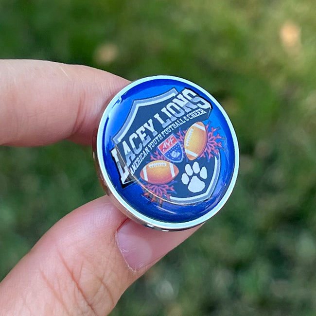 3D Epoxy Metal Clog Charms