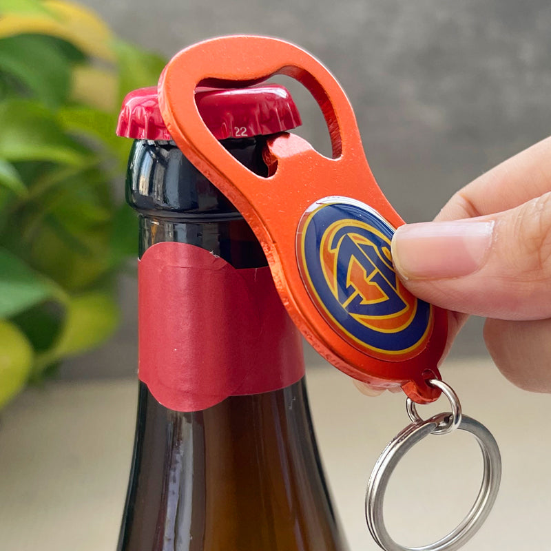 Custom Colorful Metal Opener Keychains