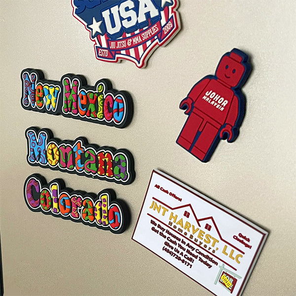 Custom 3D Rubber Fridge Magnet