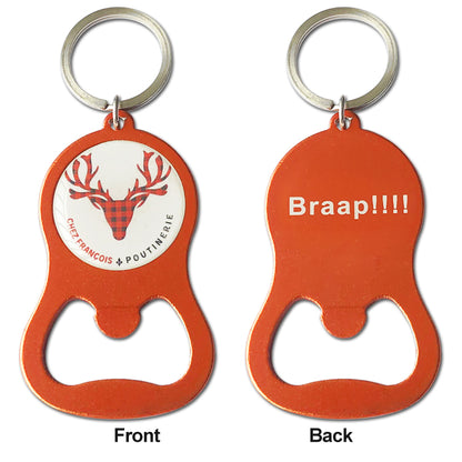 Custom Colorful Metal Opener Keychains