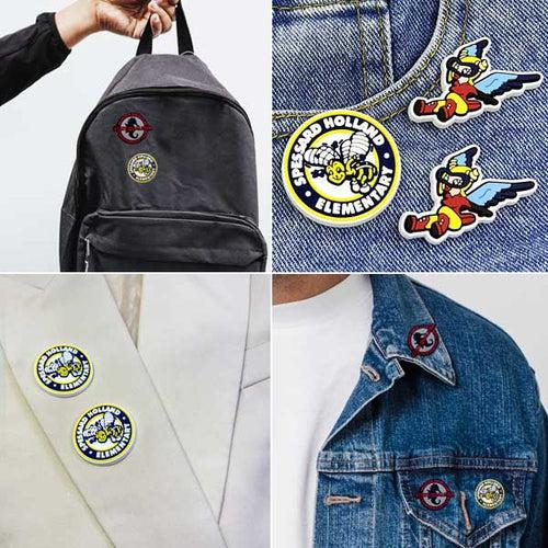 Custom 3D PVC Rubber Badge