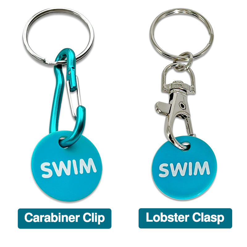 Custom Plastic Shopping Trolley Token