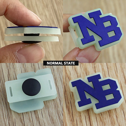 Glow-in-the-Dark Custom Versatile Shoe Charms