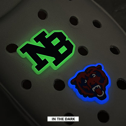 Glow-in-the-Dark Custom Versatile Shoe Charms