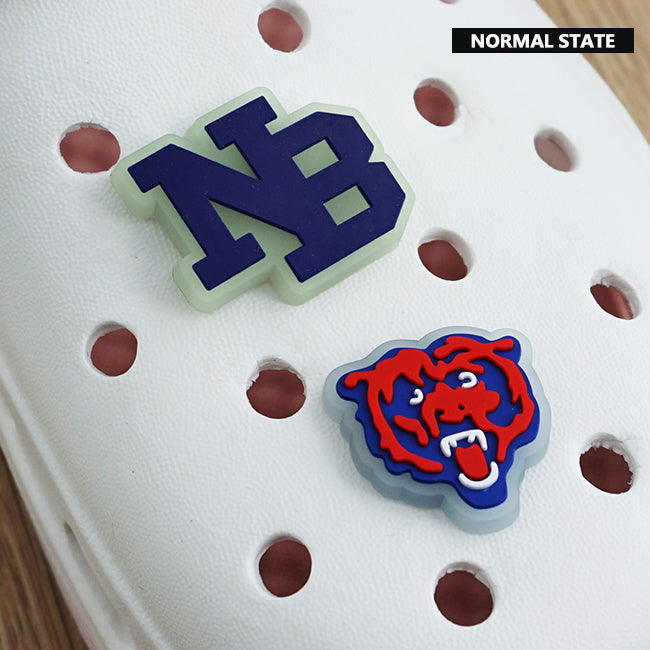 Glow-in-the-Dark Custom Versatile Shoe Charms