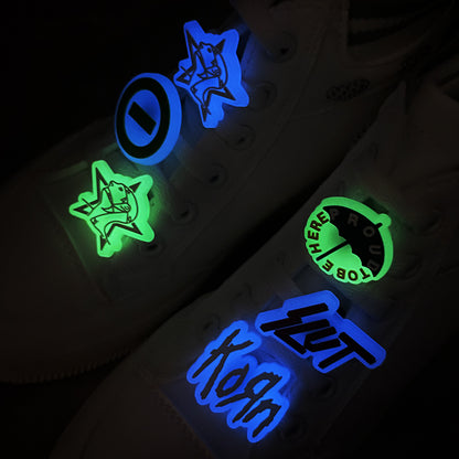 Custom Shoelace Charms - Glowing