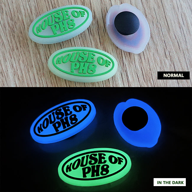 Glow-in-the-Dark Custom Clog Charms
