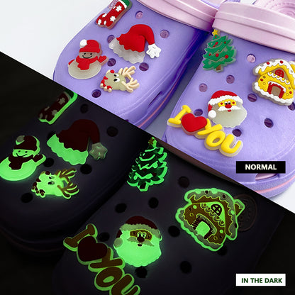 Glow-in-the-Dark Custom Clog Charms