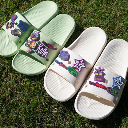 Custom UV-Reactive Clog Charms