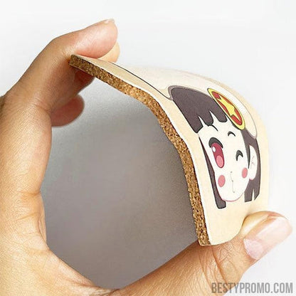 Custom Cork Coaster-Besty Promo