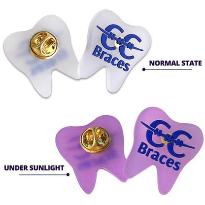 Custom 3D UV-Sensitive PVC Badge